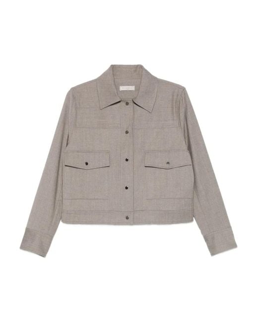 Antonelli Gray Fragolino Jacket