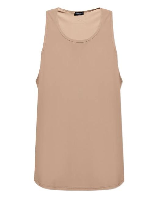 DSquared² Natural Racerback Tank Top for men