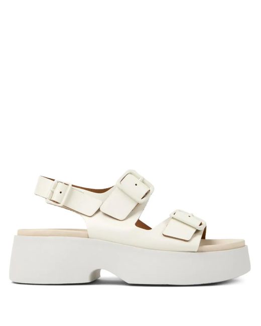 Camper White Tasha Sandals