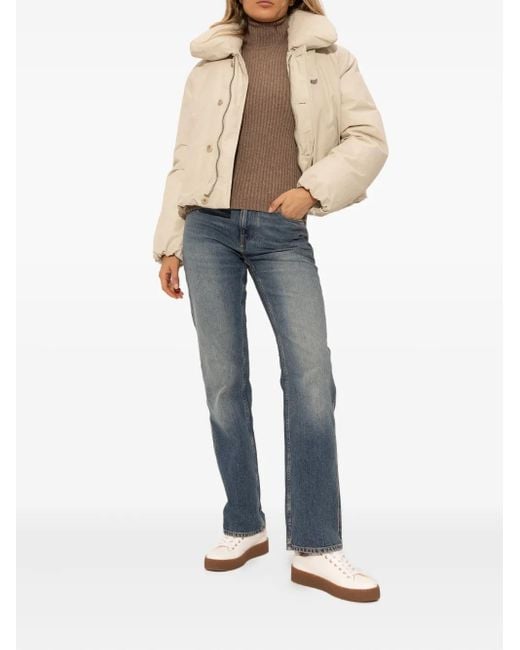 Bogner White Lucerne Shearling-Lined Sneakers