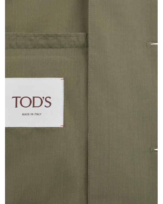 Tod's Green Overshirt for men