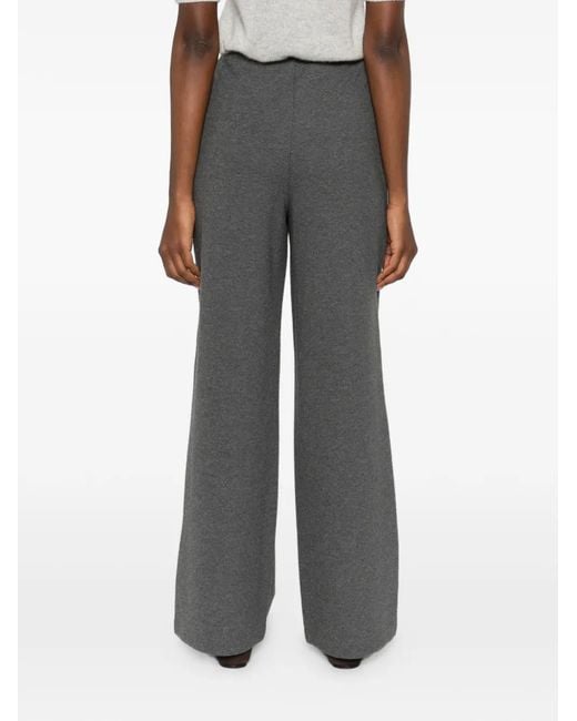 Marc O' Polo Gray Wide-Leg Trousers