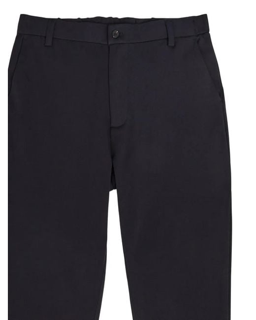Raith Blue Button Trousers for men