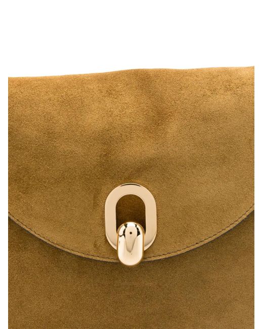 SAVETTE Metallic Small Tondo Shoulder Bag