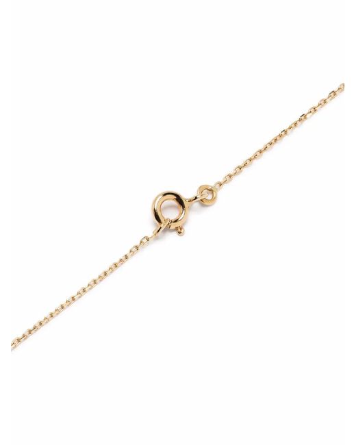 Aurelie Bidermann Metallic 18Kt Beetle Diamond Necklace