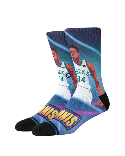 Chaussettes De Basketball Nba Stance pour homme en coloris Blue