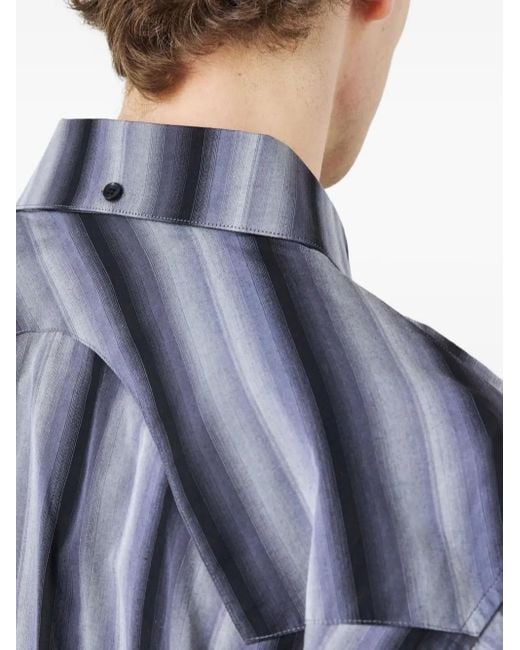 Camisa Western Business Carter Young de hombre de color Blue