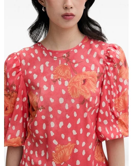 Never Fully Dressed Red Petite Poppy Mini Dress