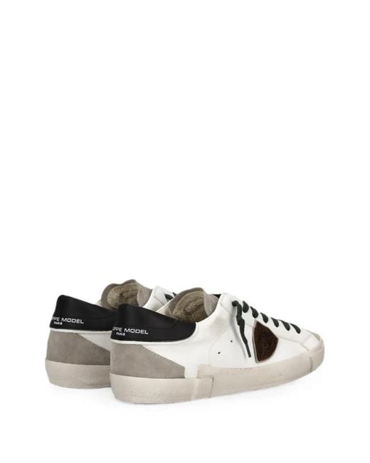 Philippe Model White Prsx Sneakers for men
