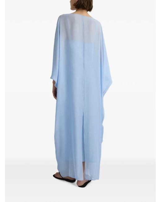 Bondi Born Blue Capri Silk Caftan Dress
