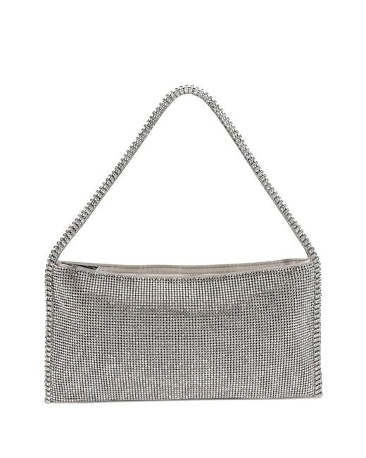 Benedetta Bruzziches Gray Your Best Friend Shoulder Bag