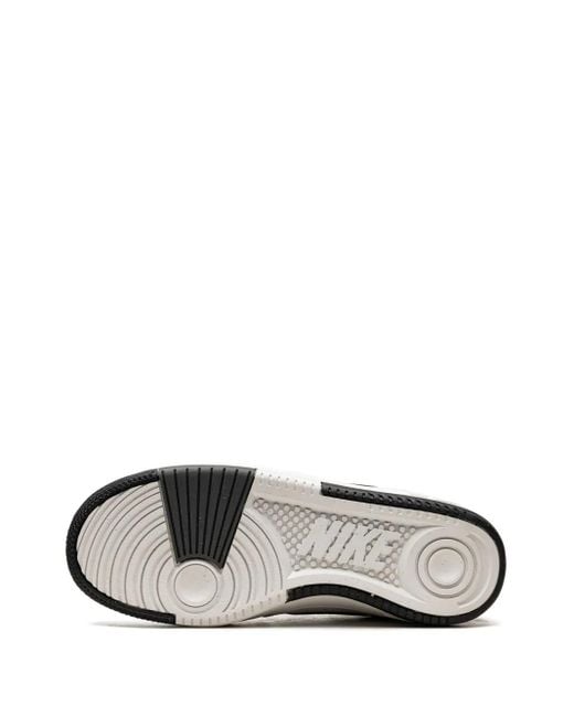 Nike White Gamma Force Sneakers