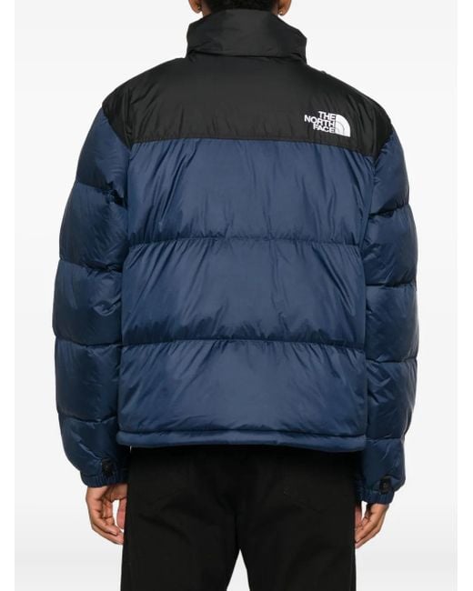 The North Face Blue Quilted Puffer Jacket for men