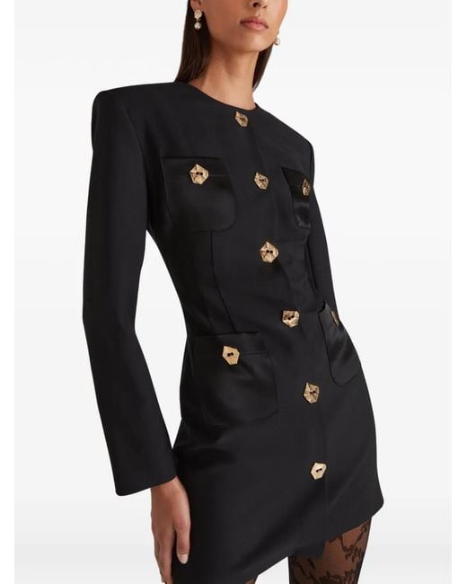 Violante Nessi Black Baselitz Mini Dress