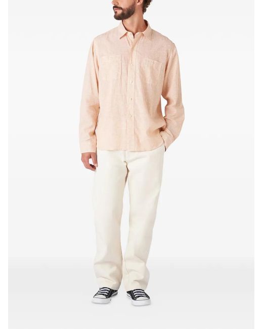 Fortela Natural Work Patch-Pocket Shirt for men