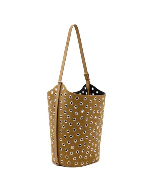 Proenza Schouler Metallic Brant Bucket Bag