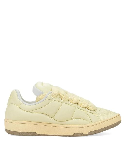 メンズ Lanvin Basses Curb Xl "camomille" スニーカー Natural