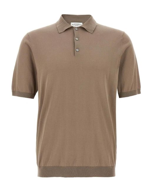 Polo Clralight di Ballantyne in Brown da Uomo