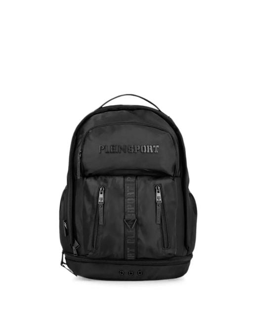 Philipp Plein Black Technical Backpack Ps