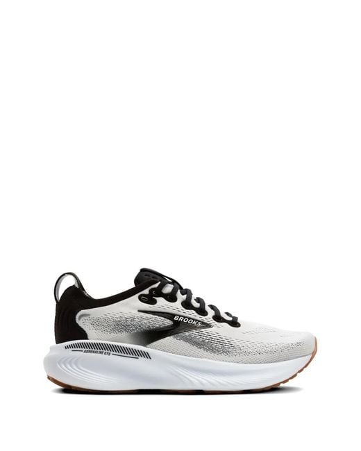 Brooks White Adrenaline Gts 25 Sneakers for men