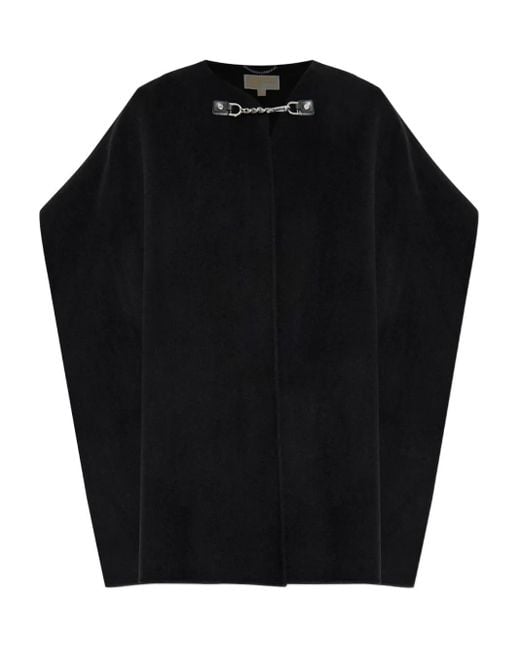 MICHAEL Michael Kors チェーントリム ケープ Black