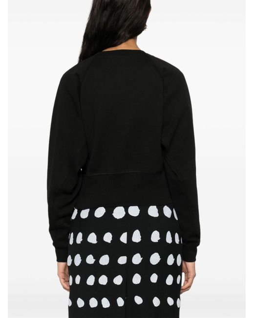 Vivienne Westwood Black Sweatshirt mit Orb-Print