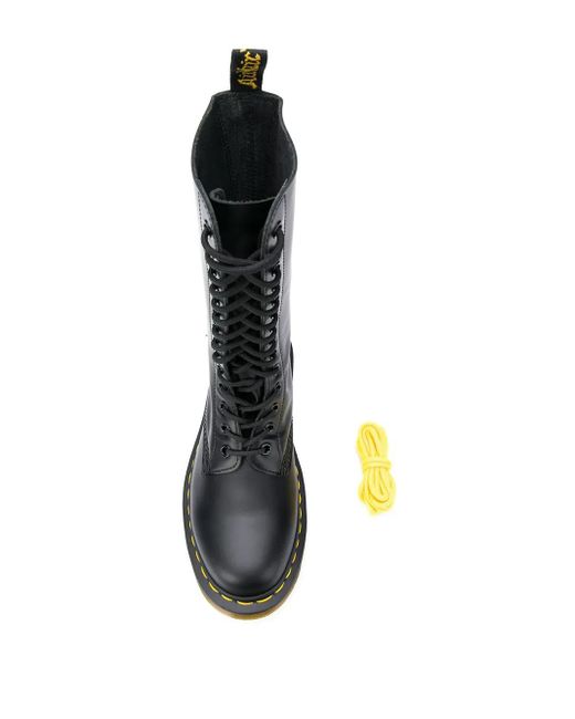 Dr. Martens Black Leather 1914 Boots