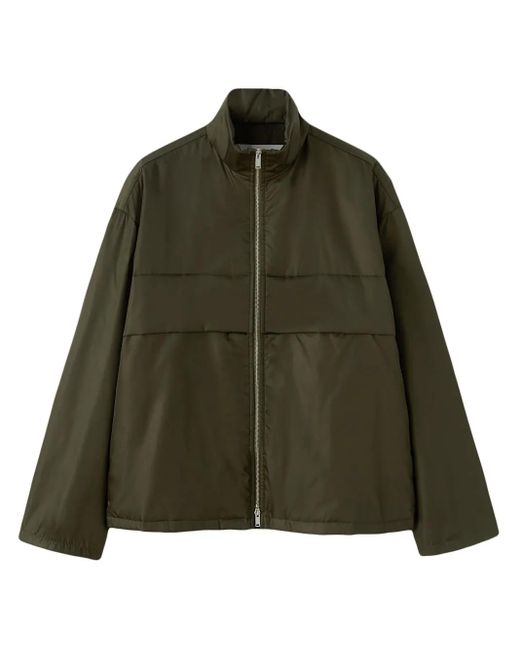 Jil Sander Gefütterte Jacke Mit Stehkragen in Green für Herren
