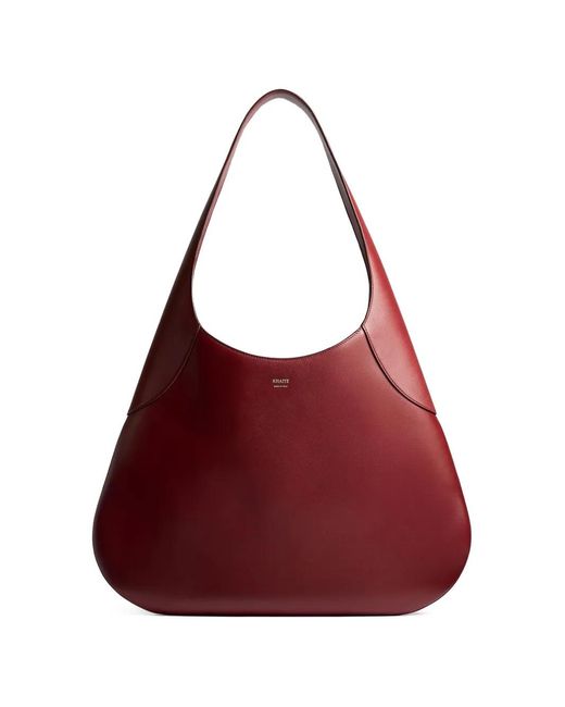 Khaite Red Large Joan Shoulder Bag