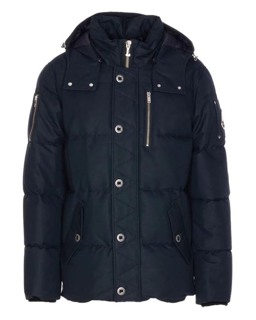 Plumífero Con Cremallera Moose Knuckles de hombre de color Blue