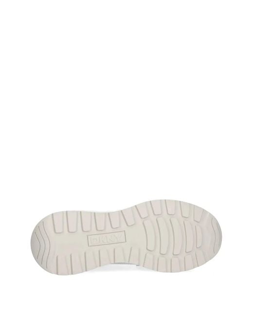 DKNY White Logo Sneakers