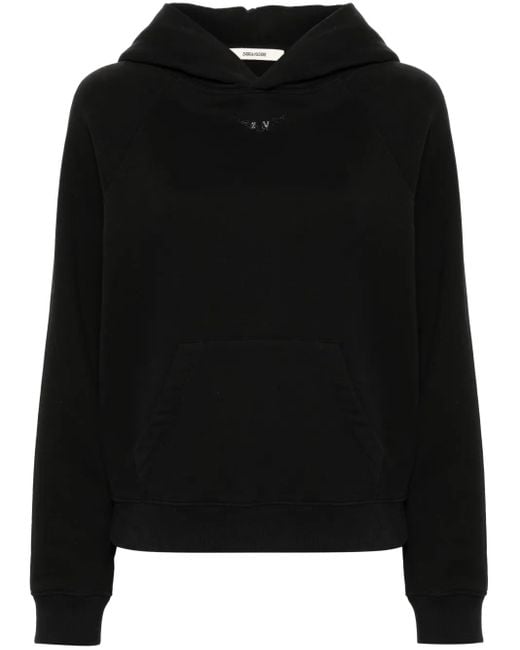 Felpa Georgy Con Cappuccio di Zadig & Voltaire in Black