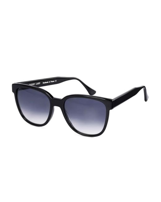 Thierry Lasry Blue Square-Frame Sunglasses