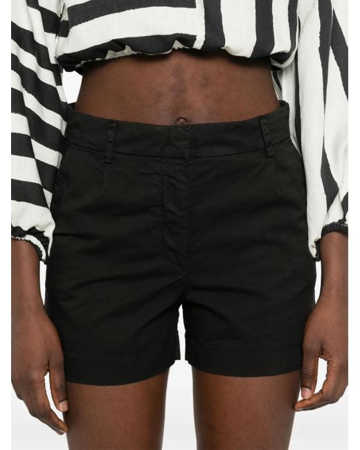 White Sand Black Diane Shorts