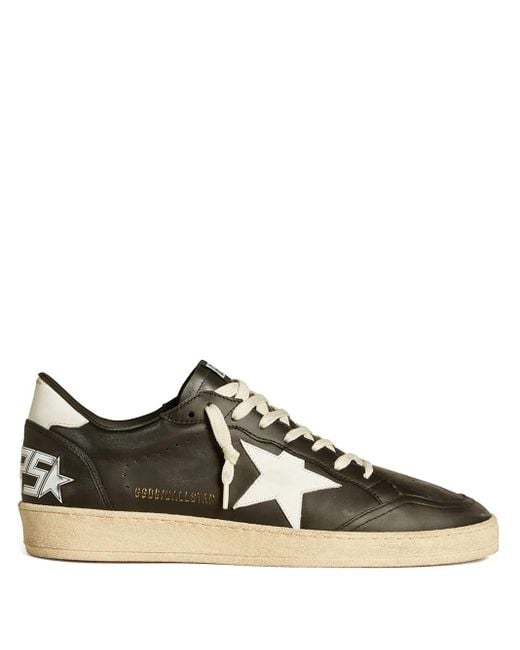 Golden Goose Deluxe Brand Brown Ball Star Trainers for men