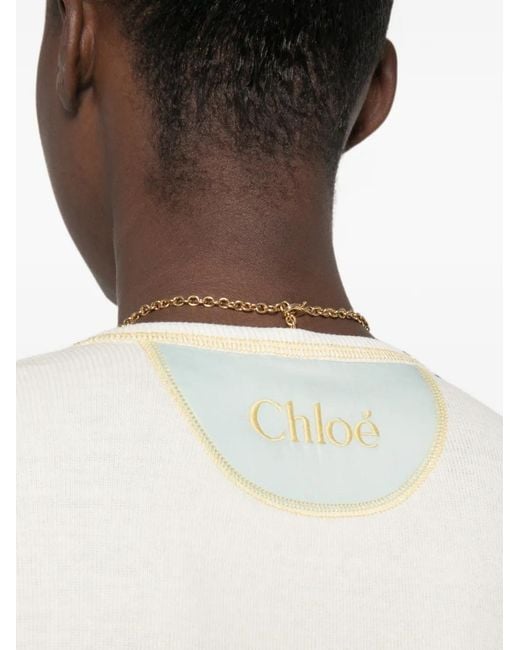 Top De Canalé Chloé de color White