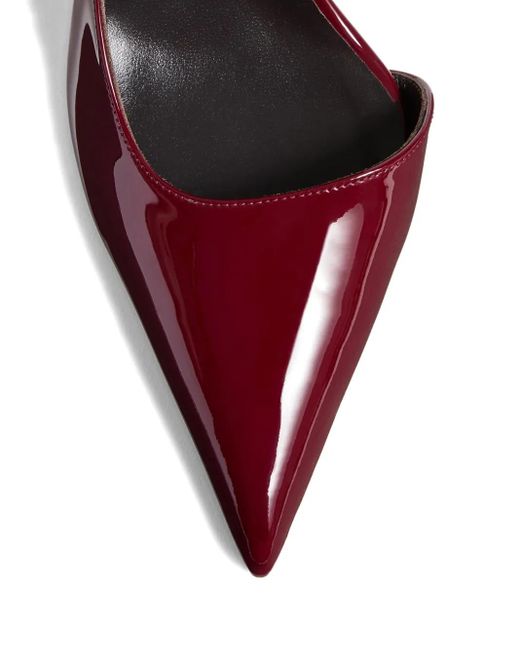 Khaite Purple 85Mm Jett D'Orsay Heeled Pumps