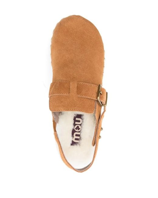 Mou Brown 67Mm Clog Pumps