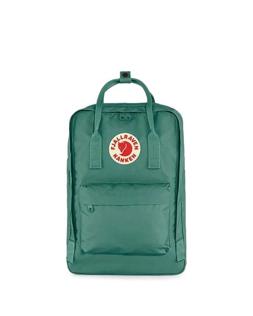 Fjallraven Green Rucksack Mit Logo-Patch