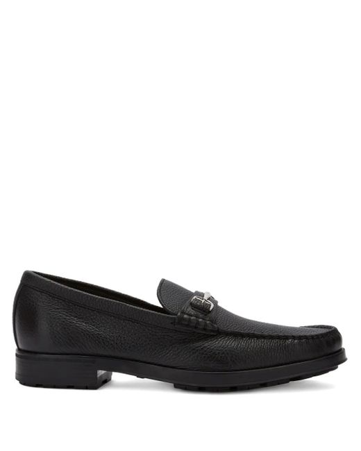 Bally Black Leather Loafers for men