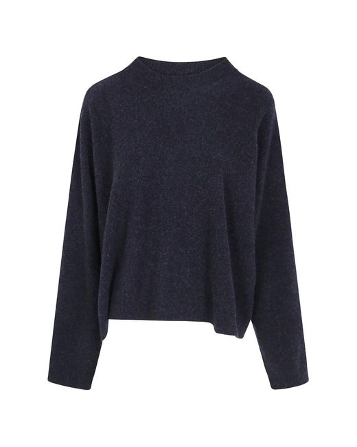Sofie D'Hoore Blue Wool Crew-Neck Sweater
