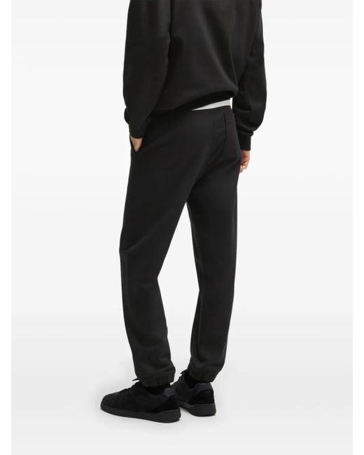 Pantalon De Jogging En Coton À Logo HUGO pour homme en coloris Black