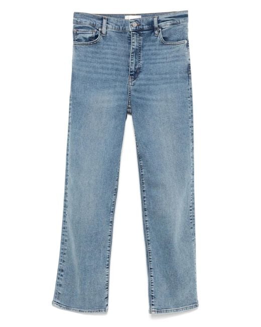 FRAME Blue The Pixie Bootcut Jeans