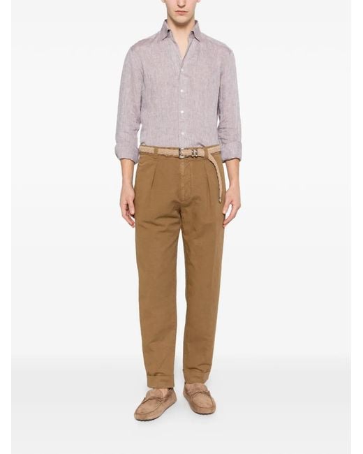 Arte' Gray Buttoned Shirt for men