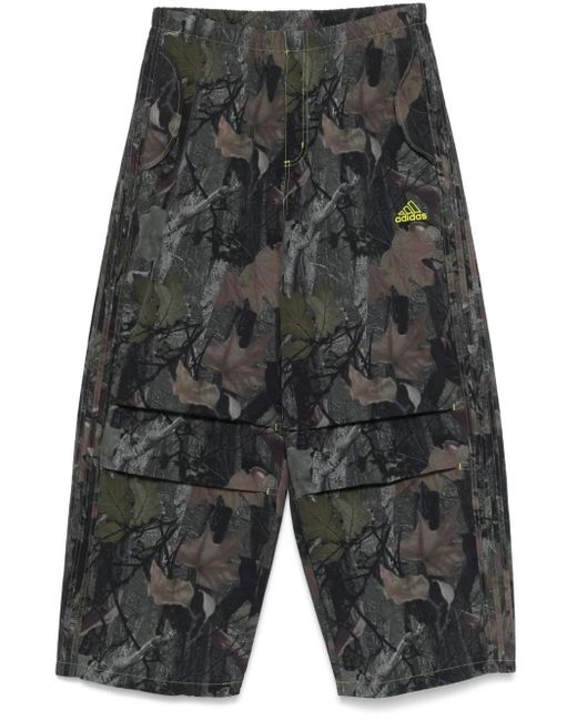 メンズ Adidas Camo Q1 パンツ Gray