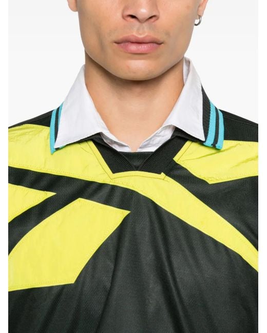 BOTTER Black X Reebok Layered Polo Shirt