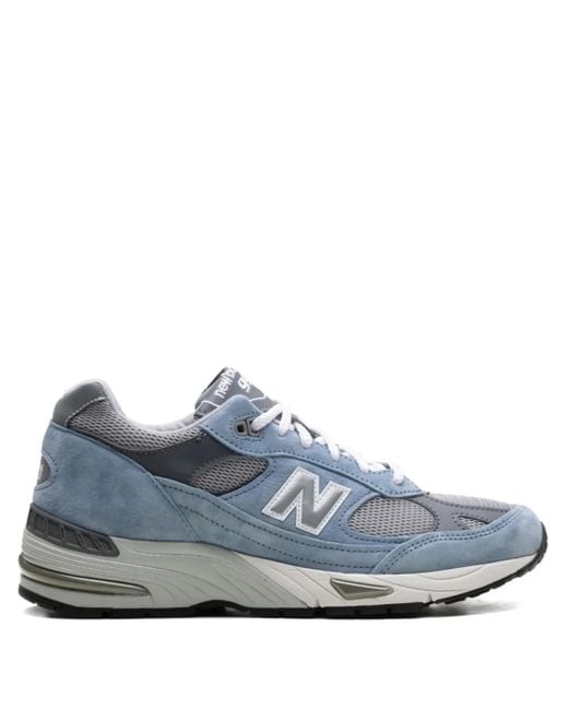 New Balance Blue 991 "Miuk Dusty Alloy Smoked Pearl" Sneakers for men