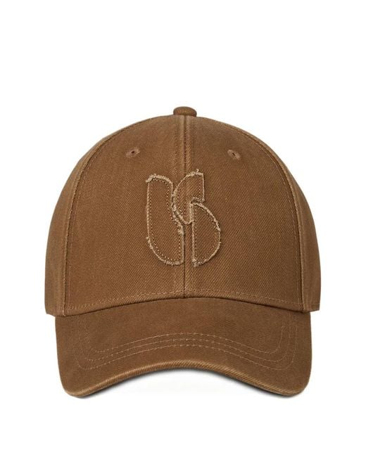 Ba&sh Brown Bestickte Halyce Baseballkappe