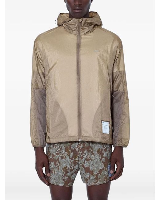 Satisfy Natural Pertex Diamond Fuse Hooded Jacket for men
