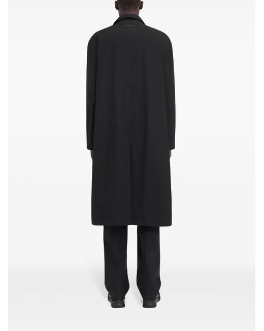 MM6 MAISON MARGIELA X SALOMON Black X Salomon Gore-Tex Trench Coat for men